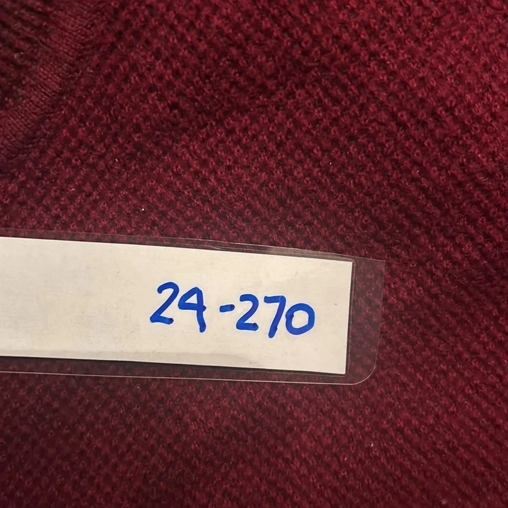 Red Tommy Hilfiger Quarter Zip